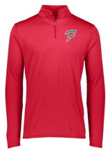 1/4 Zip Pullover with embroidered logo - Women's