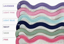 Scalloped Edge Pillow Sham with Monogram