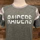 Charcoal Heather Gray S/S Jersey - Split Raiders