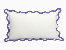 Scalloped Edge Pillow Sham with Monogram