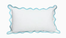 Scalloped Edge Pillow Sham with Monogram