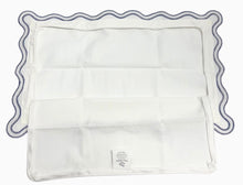 Scalloped Edge Pillow Sham with Monogram