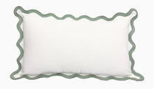Scalloped Edge Pillow Sham with Monogram