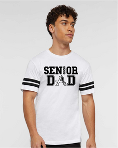 Men's Crew Neck S/S White Tee - Senior Dad