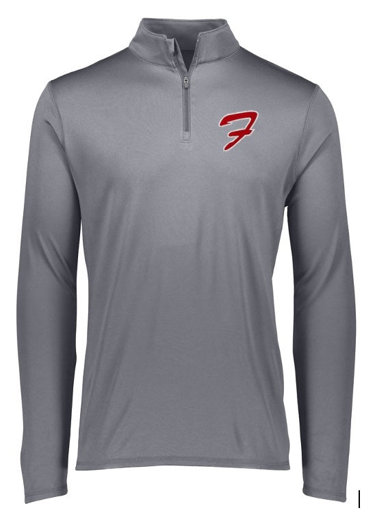 1/4 Zip Pullover with embroidered logo (Men's)